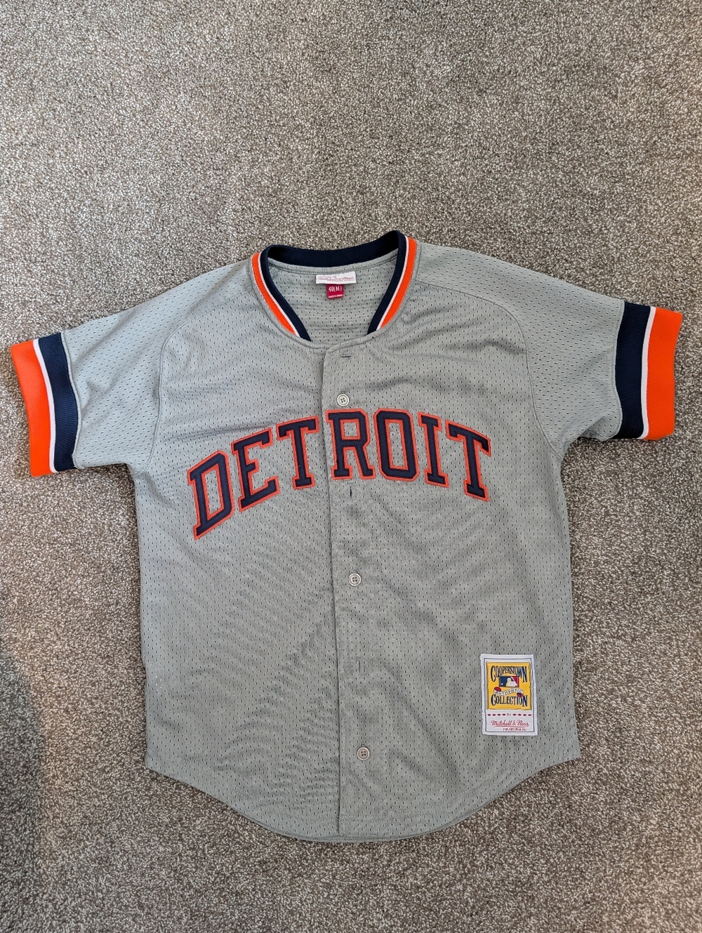 Detroit Tigers 1987 Kirk Gibson Jersey EUC